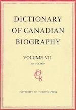 Dictionary of Canadian Biography / Dictionaire Biographique du Canada