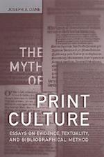 The Myth of Print Culture