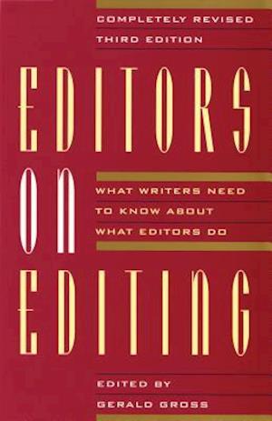 Editors on Editing