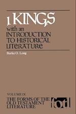 I Kings with an Introduction to Historical Literature