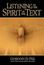 Listening to the Spirit in the Text