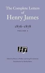 The Complete Letters of Henry James, 1876–1878