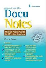 Docunotes:  Clinical Pocket Guide to Effective Charting