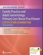 Family Practice and Adult-Gerontology Primary Care Nurse Practitioner Certification Examination