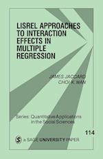 LISREL Approaches to Interaction Effects in Multiple Regression