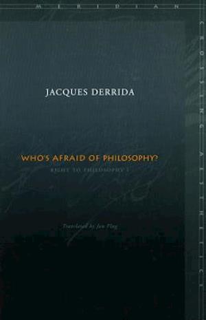 Who’s Afraid of Philosophy?