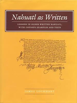 Nahuatl as Written