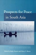 Prospects for Peace in South Asia