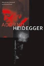 Adorno and Heidegger