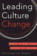 Leading Culture Change