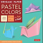 Origami Paper - Pastel Colors - 6 3/4" - 48 Sheets