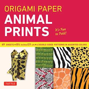 Origami Paper - Animal Prints - 8 1/4" - 49 Sheets