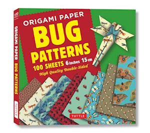 Origami Paper Bug Patterns - 6 inch (15 cm) - 100 Sheets