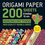 Origami Paper 200 sheets Kimono Patterns 6 (15 cm)