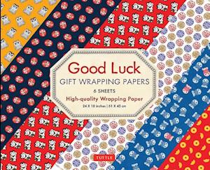 Good Luck Gift Wrapping Papers - 6 Sheets