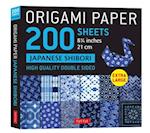 Origami Paper 200 sheets Japanese Shibori 8 1/4" (21 cm)