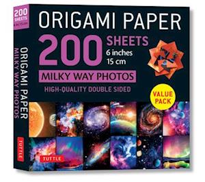 Origami Paper 200 Sheets Milky Way Photos 6" (15 CM)