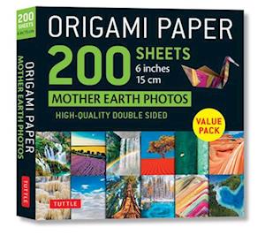 Origami Paper 200 Sheets Mother Earth Photos 6" (15 CM)