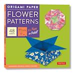 Origami Paper 6 3/4" (17 cm) Flower Patterns 48 Sheets