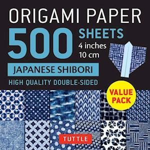 Origami Paper 500 sheets Japanese Shibori 4" (10 cm)