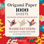 Origami Paper Washi Patterns 1,000 sheets 4" (10 cm)