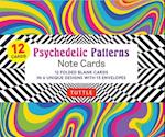 Psychedelic Patterns Note Cards - 12 cards