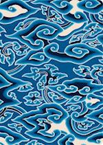 Batik 'Blue Clouds' Lined Hardcover Journal