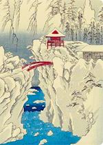 Hiroshige Snow on MT Haruna Hardcover Journal
