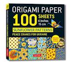 Origami Paper 100 Sheets Sunflower Patterns 6" (15 cm)