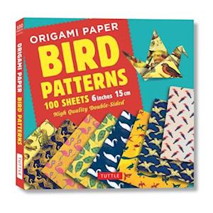 Origami Paper 100 sheets Bird Patterns 6" (15 cm)