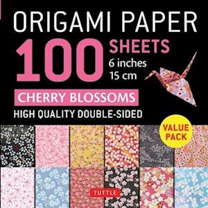 Origami Paper 100 Sheets Cherry Blossoms 6" (15 cm)