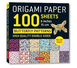 Origami Paper 100 Sheets Butterfly Patterns 6" (15 cm)