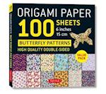 Origami Paper 100 Sheets Butterfly Patterns 6 (15 CM)