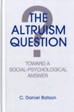 The Altruism Question