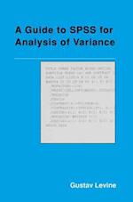 A Guide to SPSS for Analysis of Variance
