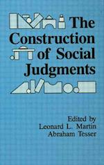 The Construction of Social Judgments