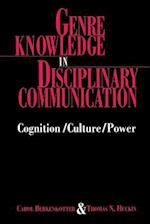 Genre Knowledge in Disciplinary Communication
