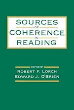 Sources of Coherence in Reading