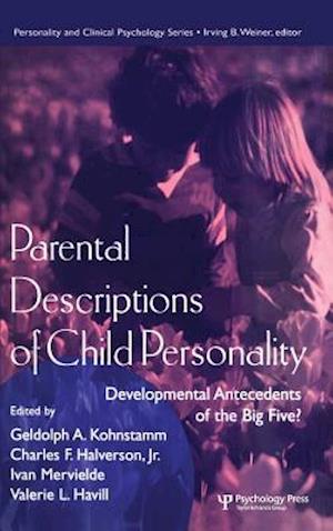 Parental Descriptions of Child Personality