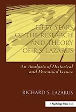 Fifty Years of the Research and theory of R.s. Lazarus