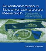 Questionnaires in Second Language Research