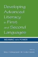 Developing Advanced Literacy in First and Second Languages
