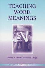 Teaching Word Meanings