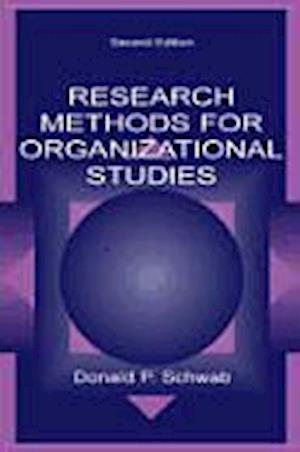 Research Methods for Organizational Studies