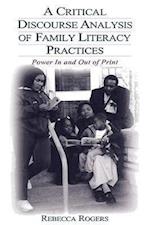 A Critical Discourse Analysis of Family Literacy Practices
