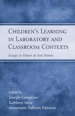 Children's Learning in Laboratory and Classroom Contexts