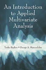 An Introduction to Applied Multivariate Analysis