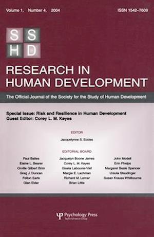 Risk and Resilience in Human Development