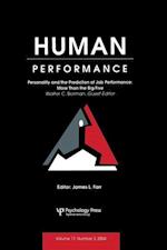 Personality and the Prediction of Job Performance