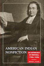 American Indian Nonfiction